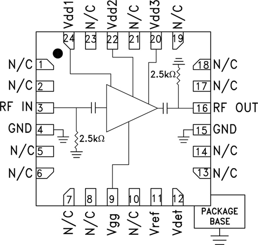 HMC1082LP4E/HMC1082LP4ETR軍事電子戰(zhàn)驅(qū)動(dòng)放大器  現(xiàn)貨